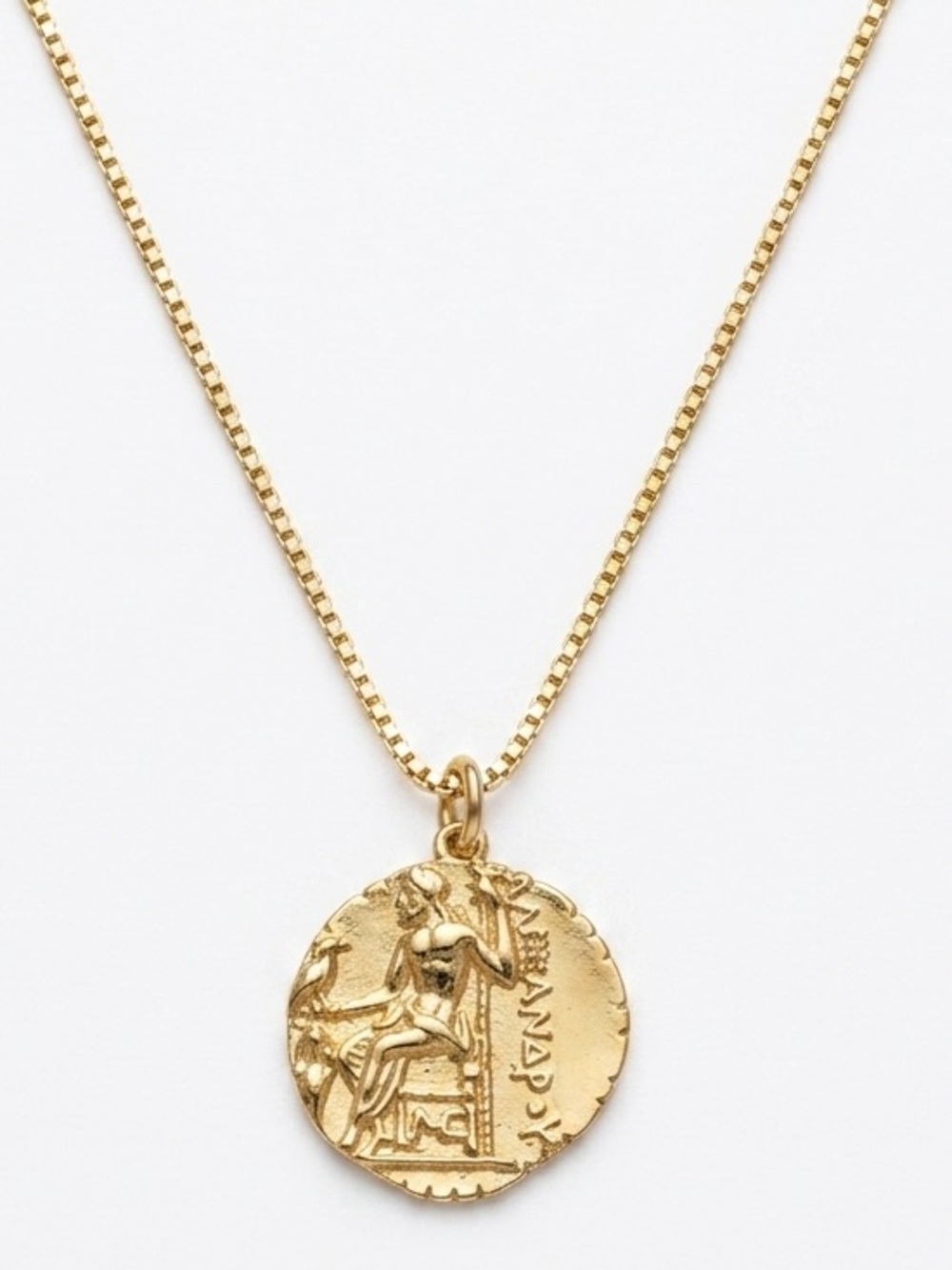 Grecia Coin Necklace